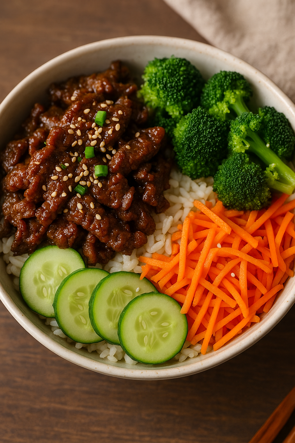 Korean Beef Bulgogi Bowls